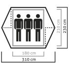 Salewa Denali III Tent sátor