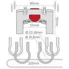 Klickfix Universal kormányadapter