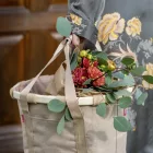 Klickfix Bikebasket Twist Coffee kerékpáros kosár kormányra