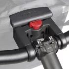 Klickfix Bikebasket Twist Coffee kerékpáros kosár kormányra