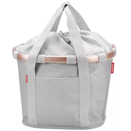 Klickfix Bikebasket Twist Sky Rose kerékpáros kosár kormányra