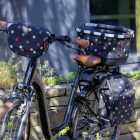 Klickfix Roomy GT Dots kerékpáros csomagtartó táska