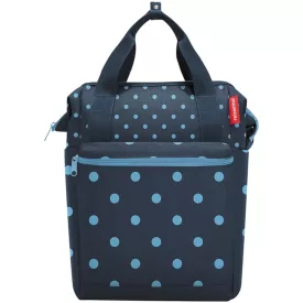   Klickfix Roomy GT Mixed Dots Blue kerékpáros csomagtartó táska