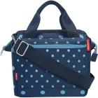 Klickfix Roomy Mixed Dots Blue kerékpáros kormánytáska