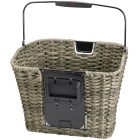 Klickfix Structura Reed Brown kerékpáros kosár kormányra