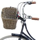 Klickfix Structura Reed Brown kerékpáros kosár kormányra