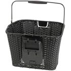 Klickfix Structura Black kerékpáros kosár kormányra