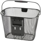 Klickfix Uni Black kerékpáros kosár kormányra