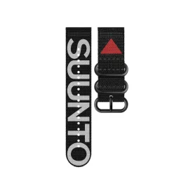   Suunto 24 mm Textile Strap Black / Suunto Logo textil óraszíj