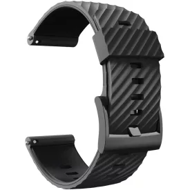 Suunto 24 mm Urban 3 szilikon óraszíj All Black