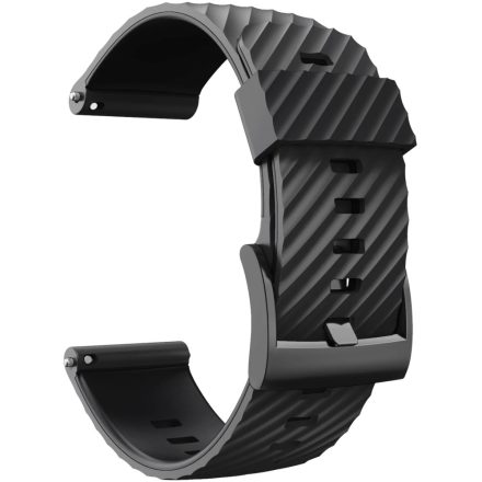 Suunto 24 mm Urban 3 szilikon óraszíj All Black