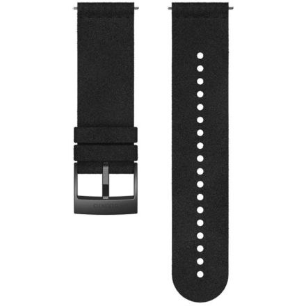 Suunto 24 mm Urban 5 Microfibre Strap Black mikroszálas textil óraszíj