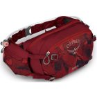 Osprey Seral 7 kerékpáros övtáska Claret Red