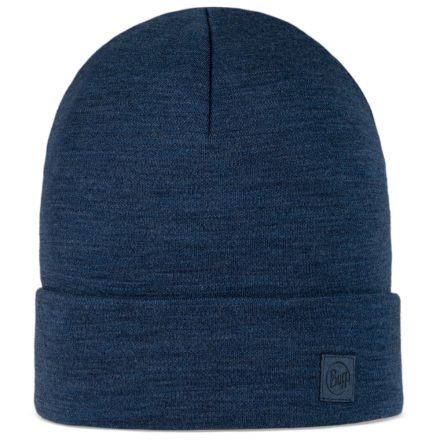Buff Heavyweight Merino Wool Hat gyapjú sapka Solid night blue