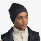 Buff Heavyweight Merino Wool Hat gyapjú sapka Solid grey