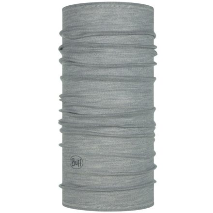 Buff Lightweight Merino Wool csőkendő Solid Light Grey