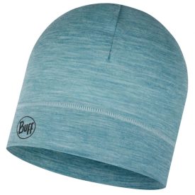 Buff Lightweight Merino Beanie gyapjú sapka Solid Pool