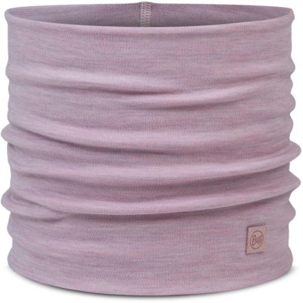 Buff Heavyweight Merino Neckwarmer csőkendő Solid Lilac Sand