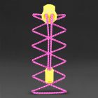 Lock Laces reflective  fényvisszaverő gumis gyorsfűző