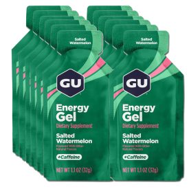   Gu Energy Gel Salted Watermelon energiazselé csomag 12 x 32g