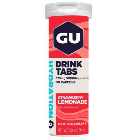 Gu Hydration Drink Tabs Strawberry Lemonade pezsgőtabletta