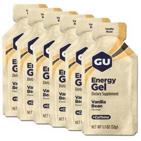 Gu Energy Gel Vanilla Bean energiazselé csomag 6 x 32 g