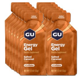 Gu Energy Gel Salted Caramel energiazselé csomag 12 x 32 g