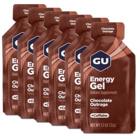   Gu Energy Gel Chocolate Outrage gluténmentes energiazselé csomag 6 x 32 g