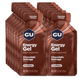   Gu Energy Gel Chocolate Outrage gluténmentes energiazselé csomag 12 x 32 g