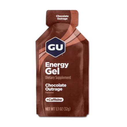 Gu Energy Gel Chocolate Outrage gluténmentes energiazselé 32 g
