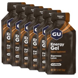 Gu Energy Gel Espresso Love energiazselé csomag 6 x 32 g