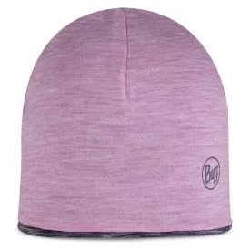 Buff Kids Lightweight Merino Wool Hat kifordítható sapka Pansy/Graphite
