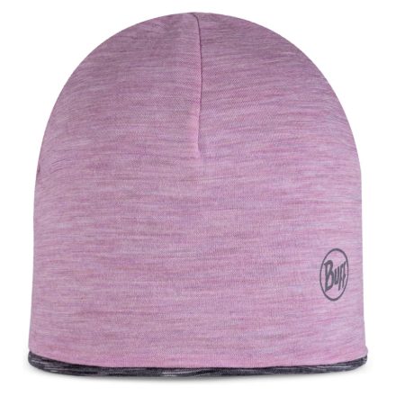 Buff Kids Lightweight Merino Wool Hat kifordítható sapka Pansy/Graphite