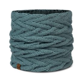 Buff Knitted & Fleece Caryn Neckwarmer csősál Blue Glas