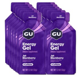 Gu Energy Gel Jet Blackberry energiazselé csomag 12 x 32 g