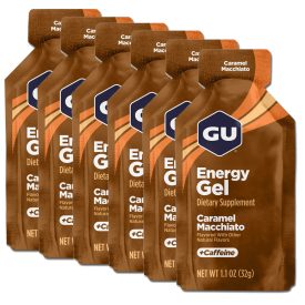   Gu Energy Gel Caramel Macchiato energiazselé csomag 6 x 32 g