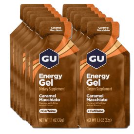  Gu Energy Gel Caramel Macchiato energiazselé csomag 12 x 32 g