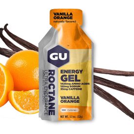   Gu Roctane Energy Gel Vanilla Orange gluténmentes energiazselé 32 g