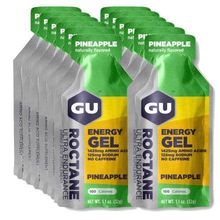Gu Roctane Energy Gel Pineapple ananász ízű energiazselé csomag 12 x 32 g