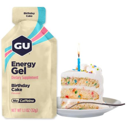 Gu Energy Gel Birthday Cake energiazselé 32 g