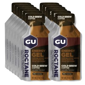   Gu Roctane Energy Gel Cold Brew Coffee gluténmentes energiazselé csomag 12 x 32 g
