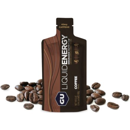 Gu Liquid Energy Gel Coffee gluténmentes energiazselé 60 g
