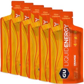   Gu Liquid Energy Gel Orange gluténmentes energiazselé csomag 6 x 60 g