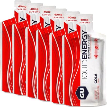 Gu Liquid Energy Gel Cola gluténmentes energiazselé csomag 6 x 60 g