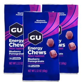   Gu Energy Chews Blueberry Pomegranate energia gumicukor 3 x 60 g