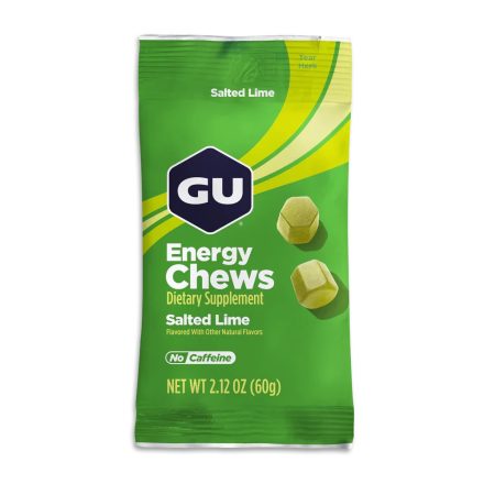 Gu Energy Chews Salted Lime energia gumicukor 60 g
