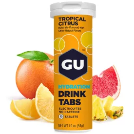   Gu Hydration Drink Tabs Tropical Citrus elektrolit pezsgőtabletta