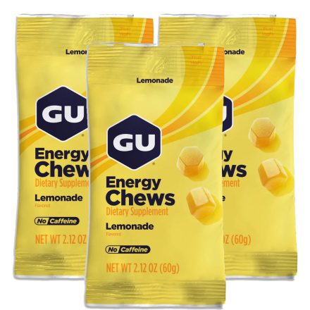 Gu Energy Chews Lemonade energiazselé gumicukor 3 x 60 g
