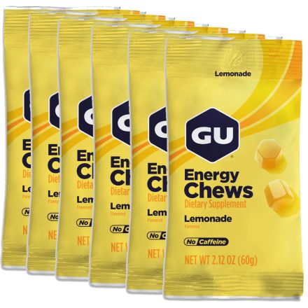 Gu Energy Chews Lemonade energiazselé gumicukor 6 x 60 g