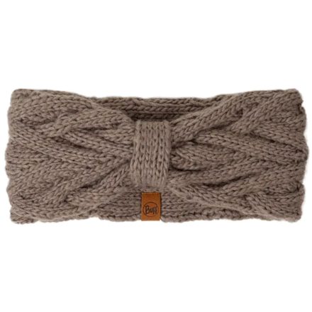 Buff Knitted Caryn Headband kötött fejpánt Cobblestone